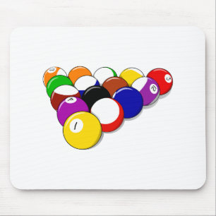 Tapis De Souris Salle De Piscine Balls Rack Em Sports Loisirs Bill