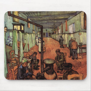 Tapis De Souris Salle d'hôpital à Arles par Vincent van Gogh