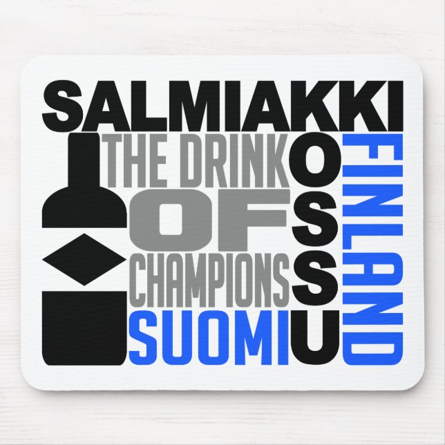 Tapis De Souris Salmiakki Kossu mousepad (Devant)