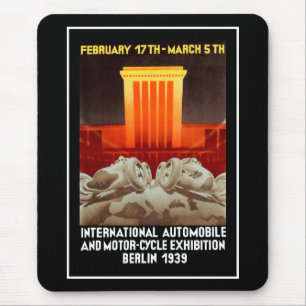 Tapis De Souris Salon de l'Auto Art Déco allemand