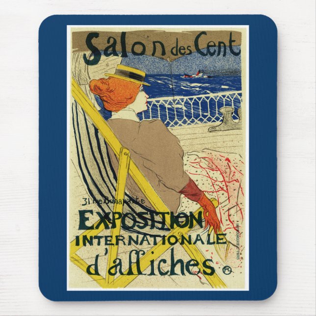 Tapis De Souris Salon des Cent ~ Exposition Internationale (Devant)