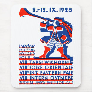 Tapis De Souris Salon international du Lwow-Eastern 1928