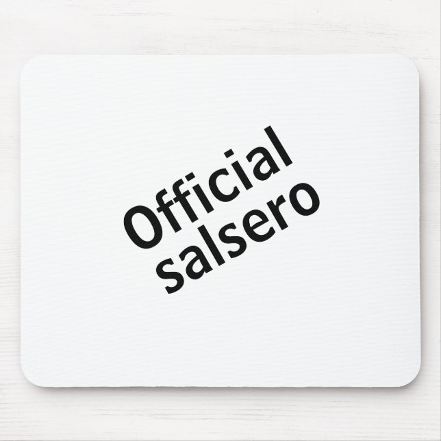Tapis De Souris Salsero officiel de Mousepad (Devant)