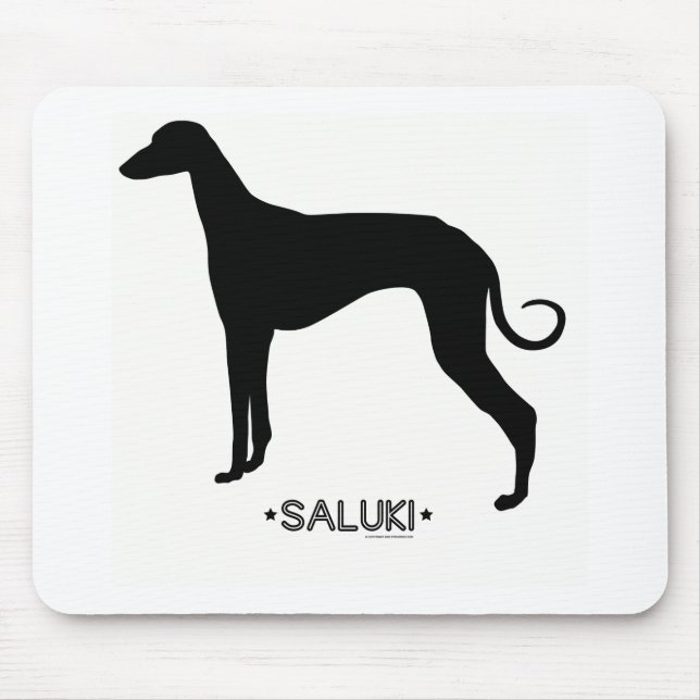 Tapis De Souris Saluki Mousepad (Devant)