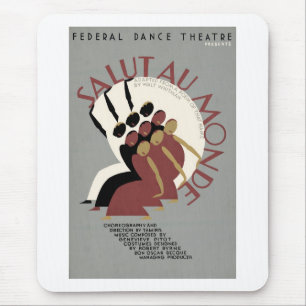 Tapis De Souris Salut Au Monde