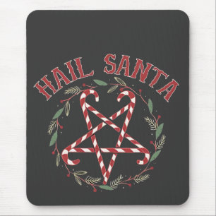 Tapis De Souris Salut Satan Noël Krampus Xmas Devil Candy