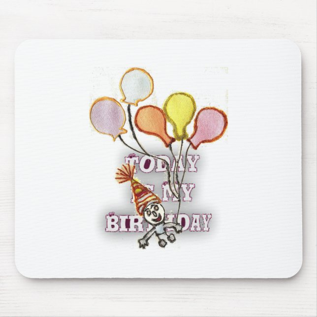 Tapis De Souris Salutation d'anniversaire : Joyeux Bro d'anniversa (Devant)