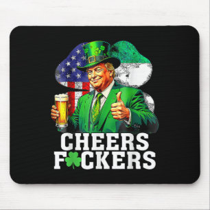Tapis De Souris Salutations Pour Le Jour de la Saint Patrick Drôle