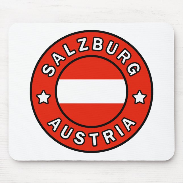 Tapis De Souris Salzbourg Autriche (Devant)
