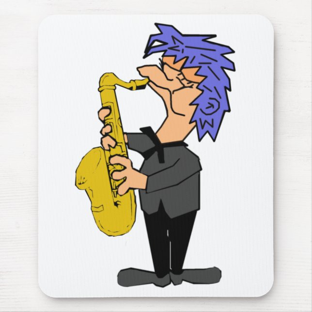 Tapis De Souris Sam saxophone (Devant)