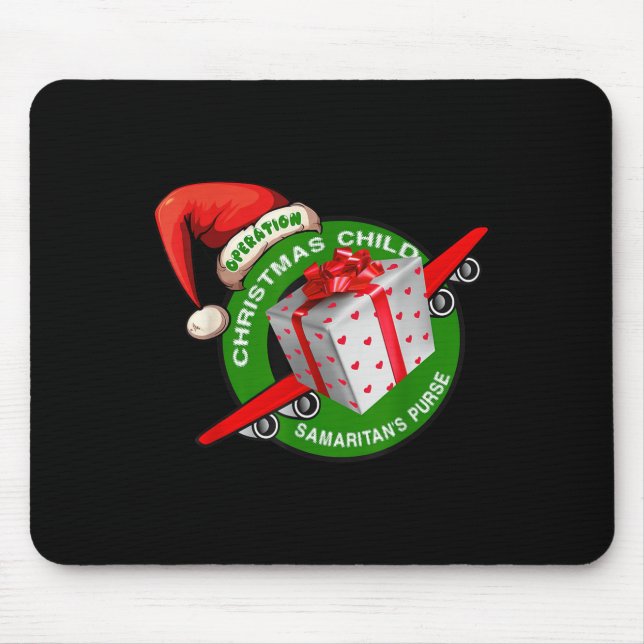 Tapis De Souris Samaritan's Purse Operation Christmas Child Funny  (Devant)