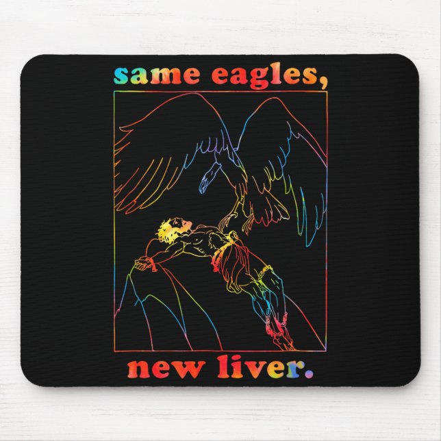 Tapis De Souris Same Eagles New Liver Funny Apparel  (Devant)