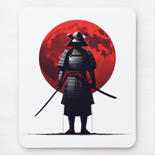 Tapis De Souris Samouraï japonais (Devant)