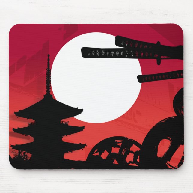 Tapis De Souris Samouraïs (Devant)