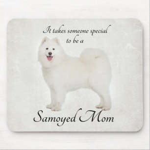 Tapis De Souris Samoyed Maman Mousepad