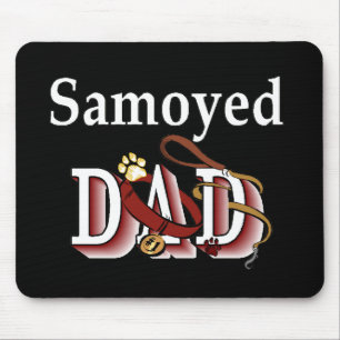Tapis De Souris Samoyed Papa Cadfts