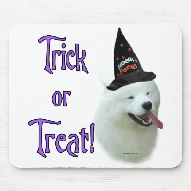 Tapis De Souris Samoyed Trick (Devant)