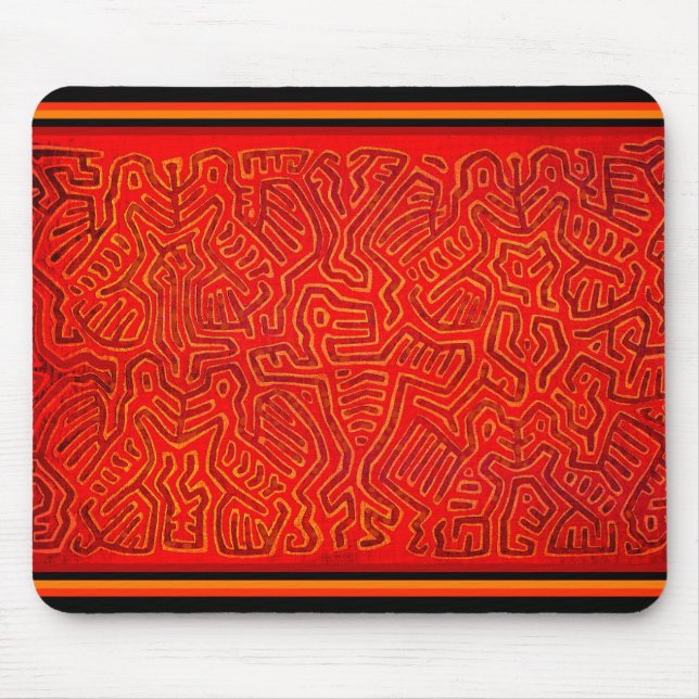 Tapis De Souris San Blas Island Mola Spirits (Devant)