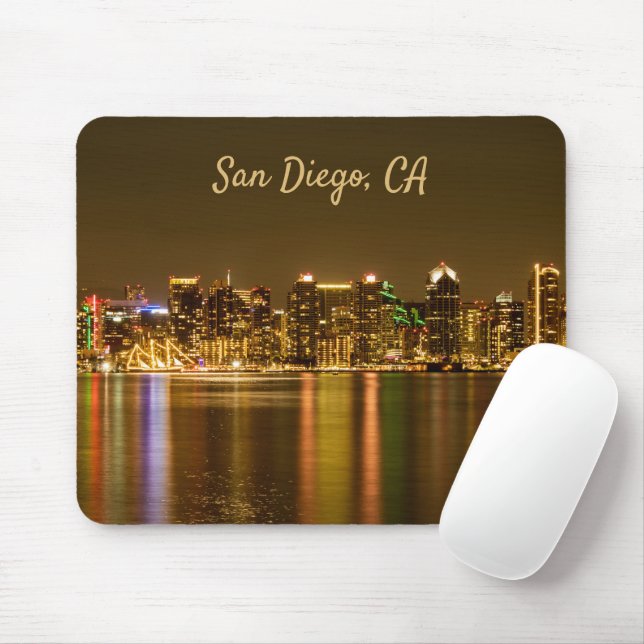 Tapis De Souris San Diego personnalisé (Avec souris)