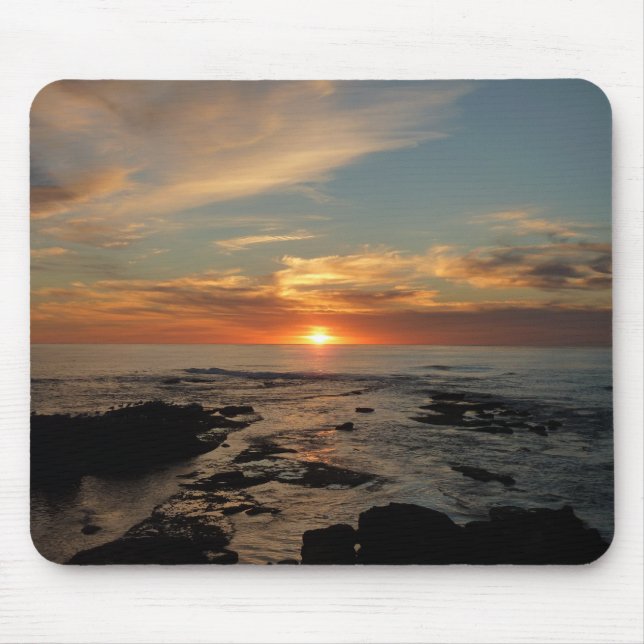 Tapis De Souris San Diego Sunset II California Seascape (Devant)