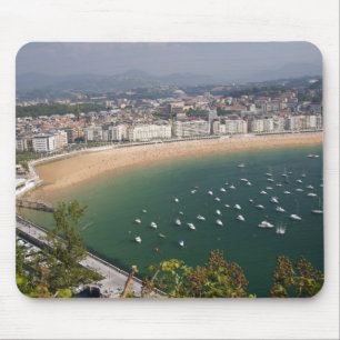 Tapis De Souris San Sebastian, Espagne. La ville basque de San