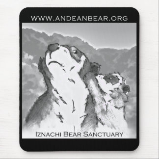 Tapis De Souris Sanctuaire Mousepad d'ours d'Iznachi