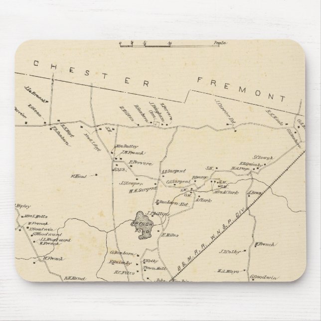 Tapis De Souris Sandown, Rockingham Co (Devant)