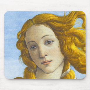 Tapis De Souris Sandro Botticelli - Détail de la naissance de Vénu