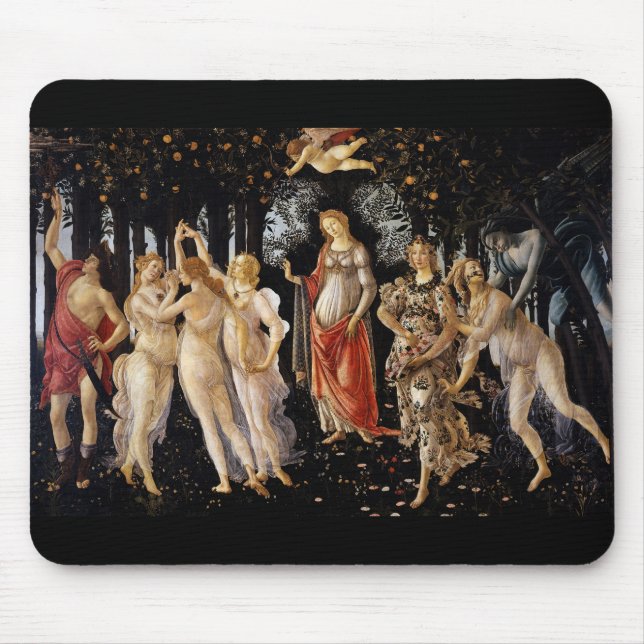 Tapis De Souris Sandro Botticelli - La Primavera (Devant)
