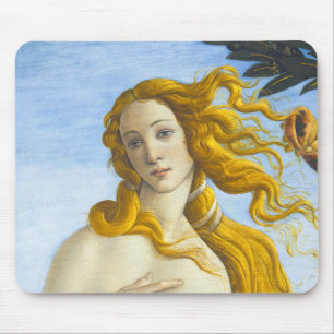 Tapis De Souris Sandro Botticelli - Naissance de Vénus Gros plan