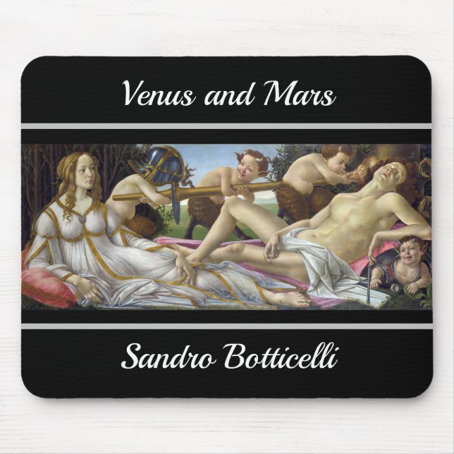 Tapis De Souris Sandro Botticelli - Vénus et Mars (Devant)