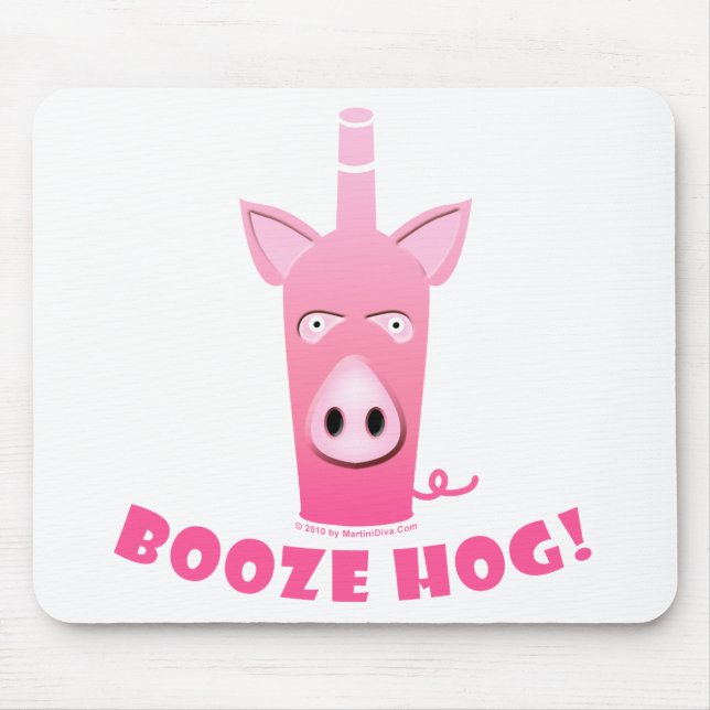 Tapis de souris Sanglier de Boisson (Devant)