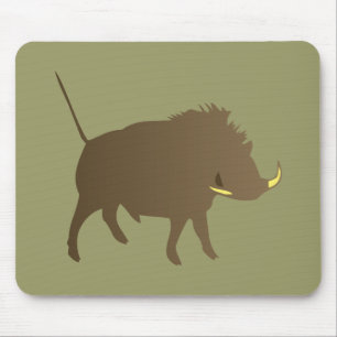 Tapis De Souris Sanglier sauvage