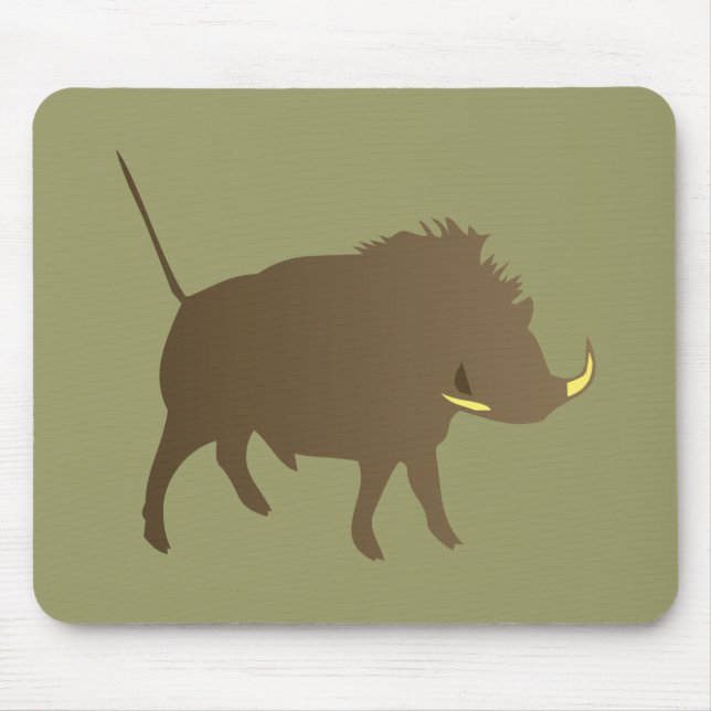 Tapis De Souris Sanglier sauvage (Devant)