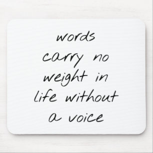 Tapis De Souris Sans Carte Souris Voix