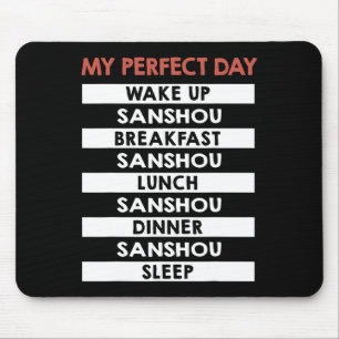 Tapis De Souris Sanshou My Parfait Day Chinese Boxer Fighter