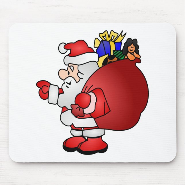 TAPIS DE SOURIS SANTA CLAUS (Devant)