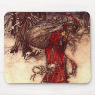 Tapis De Souris Santa Claus Arthur Rackham