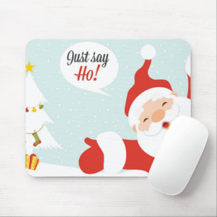 Tapis De Souris Santa Claus - juste dire go
