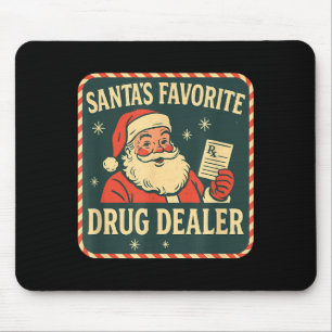 Tapis De Souris Santa Médicament préféré Er Noël Pharmacie Tech In