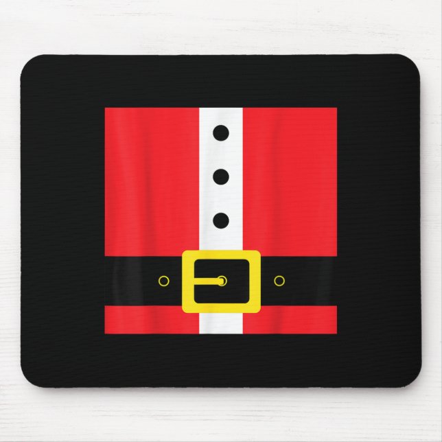 Tapis De Souris Santa Suit Christmas Funny Cute  (Devant)