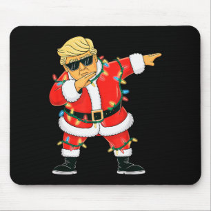 Tapis De Souris Santa Trump Noël Dab Xmas Hommes Femmes Enfants