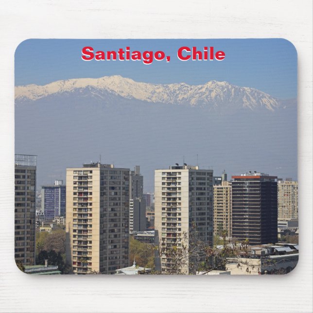Tapis De Souris Santiago, Chili (Devant)