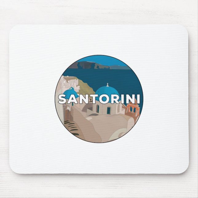 Tapis De Souris Santorin (Devant)