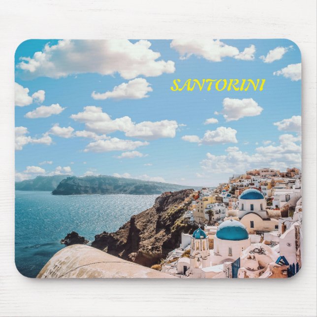 Tapis De Souris Santorin, Grèce Beach House (Devant)