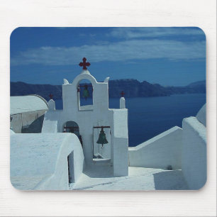Tapis De Souris Santorini Mousepad Grèce