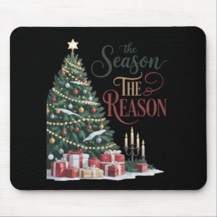Tapis De Souris Sapin de Noël La Saison La Raison