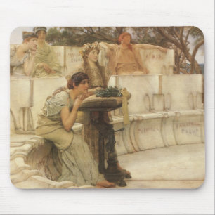 Tapis De Souris Sappho et Alcaeus par Sir Lawrence Alma Tadema