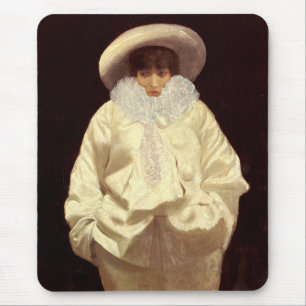 Tapis De Souris Sarah Bernhardt comme Pierrot (Clown triste)
