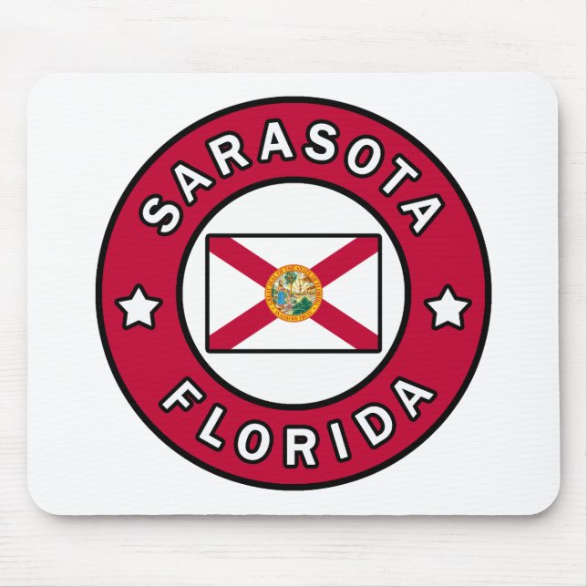 Tapis De Souris Sarasota Floride (Devant)